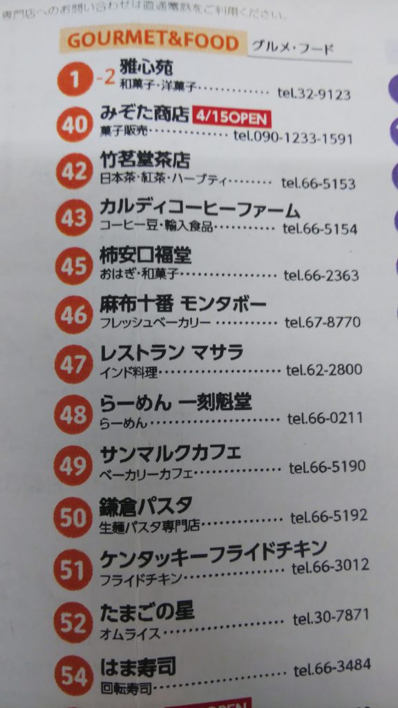 イオンタウン富士南店・飲食街