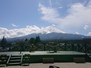 ハーブ庭園　旅日記（ふじさんデッキ展望台）