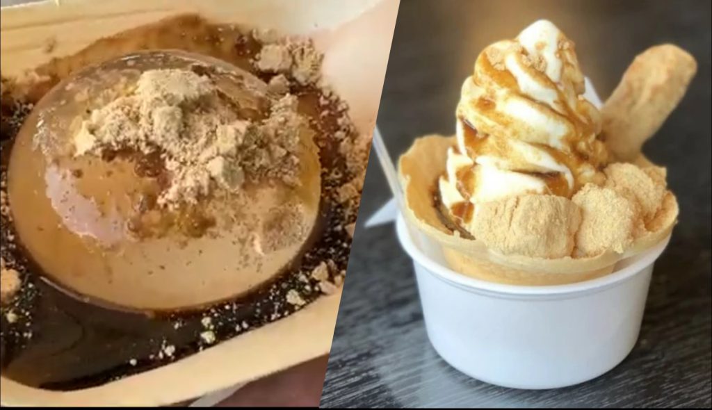 信玄餅と桔梗信玄餅