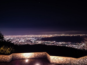 六甲山からの夜景ドライブスポット☆
