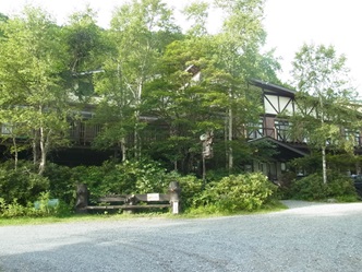 唐沢鉱泉-天狗岳登山口駐車場