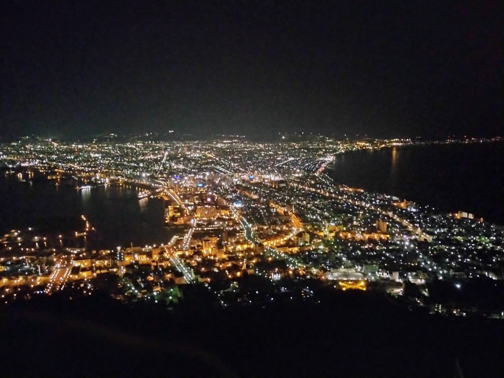 函館山100万ドルの夜景
