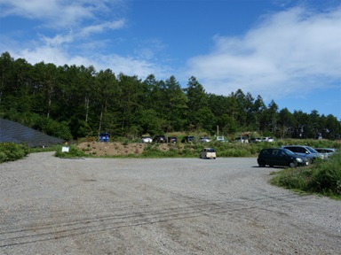 守屋山登山口-杖突峠駐車場