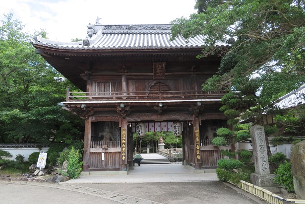四国八十八ヶ所霊場　第一番札所　霊山寺